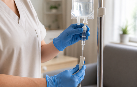 Kroplówka podawana w domu pacjenta – Doktor Promil